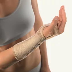 BORT Med Arm- und Handgelenkstütze S -17cm rechts beige