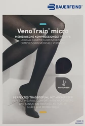 VenoTrain Micro MICRO A-TU KKL2 XL normal/short geschlossene Fussspitze schwarz