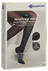 VenoTrain Micro MICRO A-TU KKL2 XL plus/short geschlossene Fussspitze schwarz