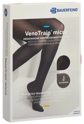 VenoTrain Micro MICRO A-T KKL2 L plus/long geschlossene Fussspitze schwarz