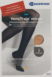 VenoTrain Micro A-D KKL2 M plus/long geschlossene Fussspitze creme