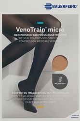 VenoTrain Micro A-D KKL2 L plus/short geschlossene Fussspitze creme