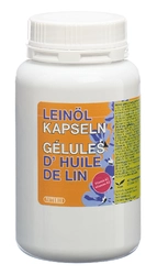 PHYTOMED Leinöl Bio 500mg+Vitamin K2 Kapsel