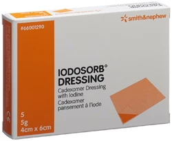 IODOSORB DRESSING Dressing 5 g 4x6cm