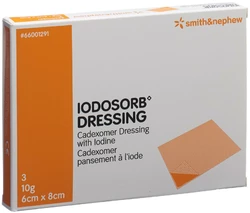 IODOSORB DRESSING 10 g 6x8cm