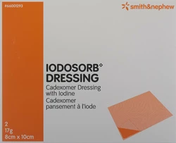 IODOSORB DRESSING Dressing 17 g 8x10cm