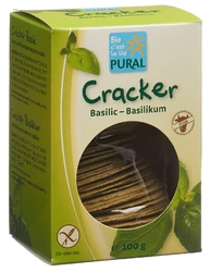 Pural Cracker mit Basilikum glutenfrei