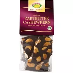 Bruchschokolade Zartbitter Cashew Bio