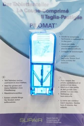 Pilomat Tablettenteiler blau