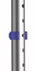 Ossenberg Clip für Gehhilfen 20mm blau