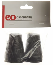 Ossenberg Krückenkapsel Pivoflex 19mm schwarz