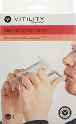 Vitility Becher HandyCup Institution transparent