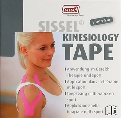 SISSEL Kinesiology Tape 5cmx5m schwarz