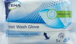 TENA Wet Wash Glove parfumé