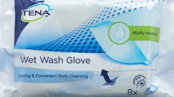 TENA Wet Wash Glove parfümiert