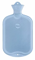 Sänger Wärmflasche 2l Lamelle 1seitig hellblau