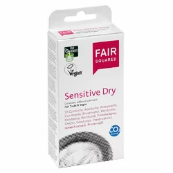 FAIR SQUARED Kondom Sensitive Dry vegan