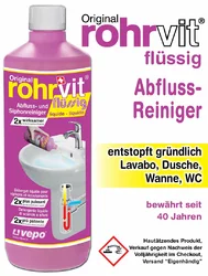 Rohrvit Ablaufreiniger flüssig gebrauchsfertig