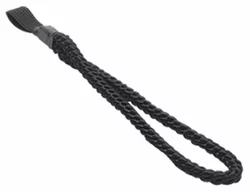 Ossenberg Stockschlaufe mit Gummiband schwarz
