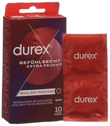 durex Gefühlsecht Präservativ extra feucht