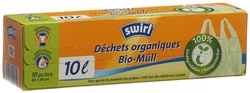 Swirl Bio-Müll Folienbeutel 10l Bio