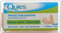 Quies Lärmgehörschutzkugeln Schaumstoff hautfarbig