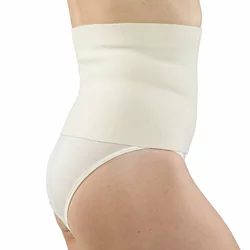 Eusana chauffe-reins coupe droite XL ivoire