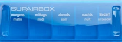 SUPAIRBOX Tagesbox deutsch/französisch pastellblau