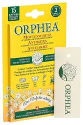ORPHEA Mottenschutz Blätter Blütenduft 12 Stück + 3 Stück Aktion