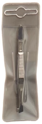 Malteser Pinzette Nickel schräg 8 cm No 11
