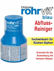 Rohrvit détergent écoulement gran bleu