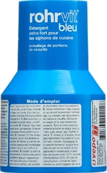 Rohrvit détergent écoulement gran bleu
