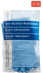 Anti Allergie Handschuhe PVC S blau