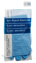 Anti Allergie Handschuhe PVC M blau