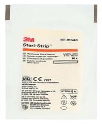 3M Steri-Strip 6x100mm weiss verstärkt