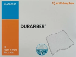 DURAFIBER Wundauflage 10x10cm steril