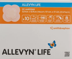 ALLEVYN LIFE Silikon-Schaumverband 12.9x12.9cm