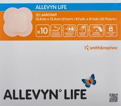 ALLEVYN LIFE Silikon-Schaumverband 15.4x15.4cm