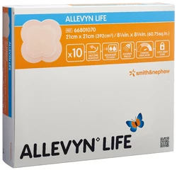 ALLEVYN LIFE Silikon-Schaumverband 21x21cm
