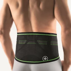 BORT Sport Rückenbandage Grösse 6 schwarz/grün