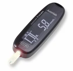 Glucocard X-Mini - plus Blutzuckermessgerät Kit schwarz