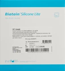 Biatain Silicone Lite Schaumverband 10x10cm