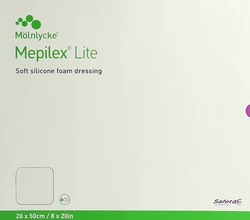 Mepilex Lite Absorptionsverband 20x50cm Silikon