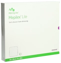 Mepilex Lite Absorptionsverband 20x50cm Silikon