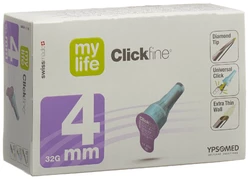 mylife Clickfine aiguilles 4mm 32G