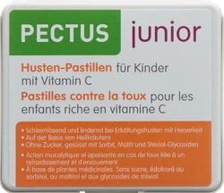Pectus junior pastilles bronchiques pour les enfants avec vitamine C