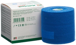 Haftelast latexfrei kohäsive Fixierbinde 8cmx20m blau