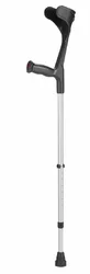 Ossenberg Krücke alu/schwarz Hartgriff 140kg