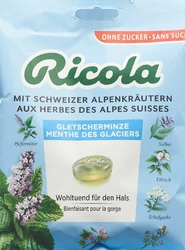 Ricola Kräuterbonbons Gletscherminze ohne Zucker mit Stevia