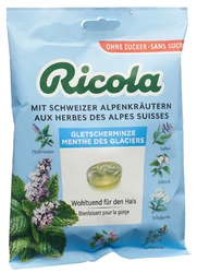 Ricola Kräuterbonbons Gletscherminze ohne Zucker mit Stevia